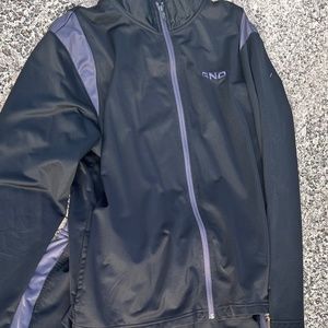 Athletic zip up jacket